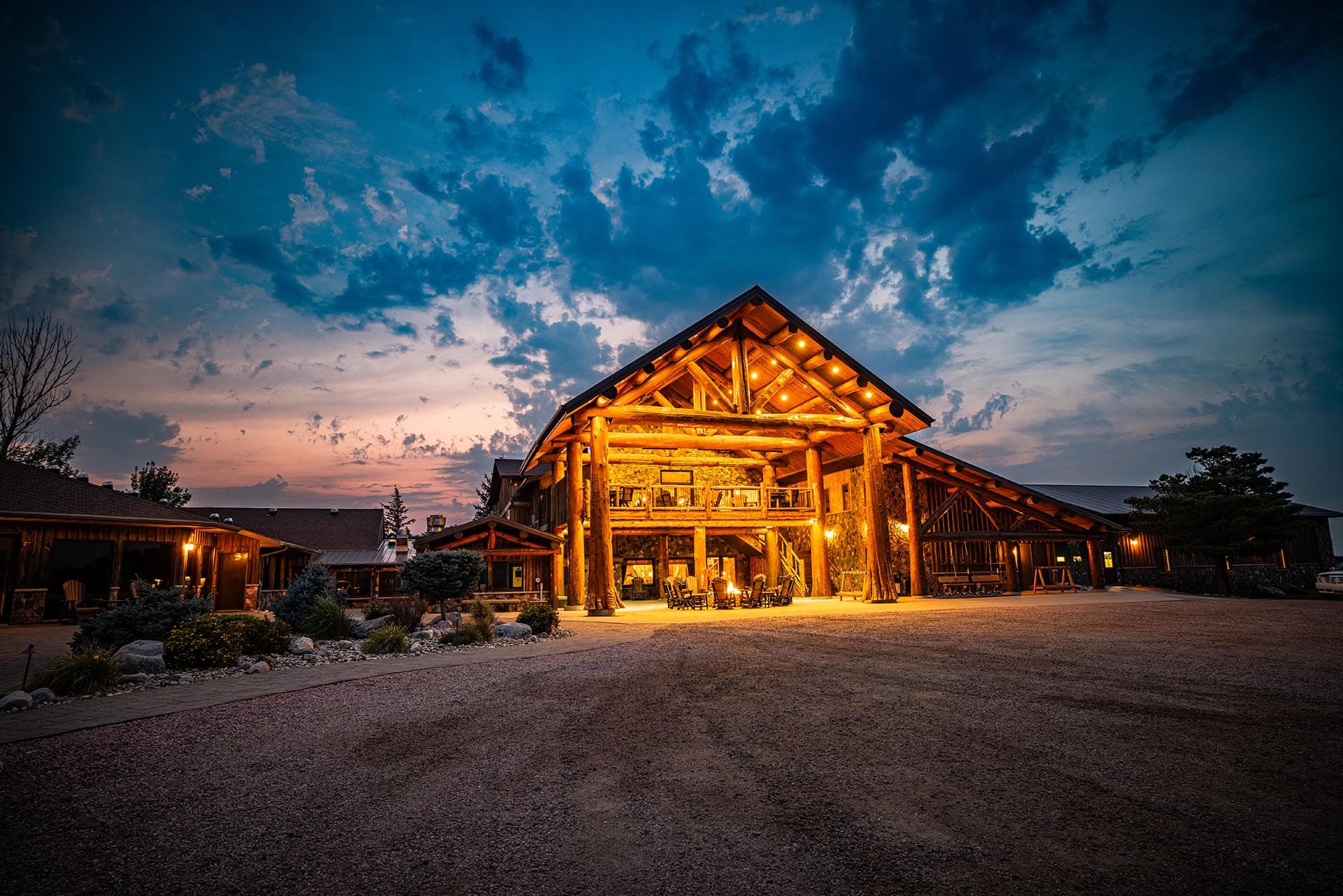 luxury log and stone lodge for sale south dakota paul nelson farm