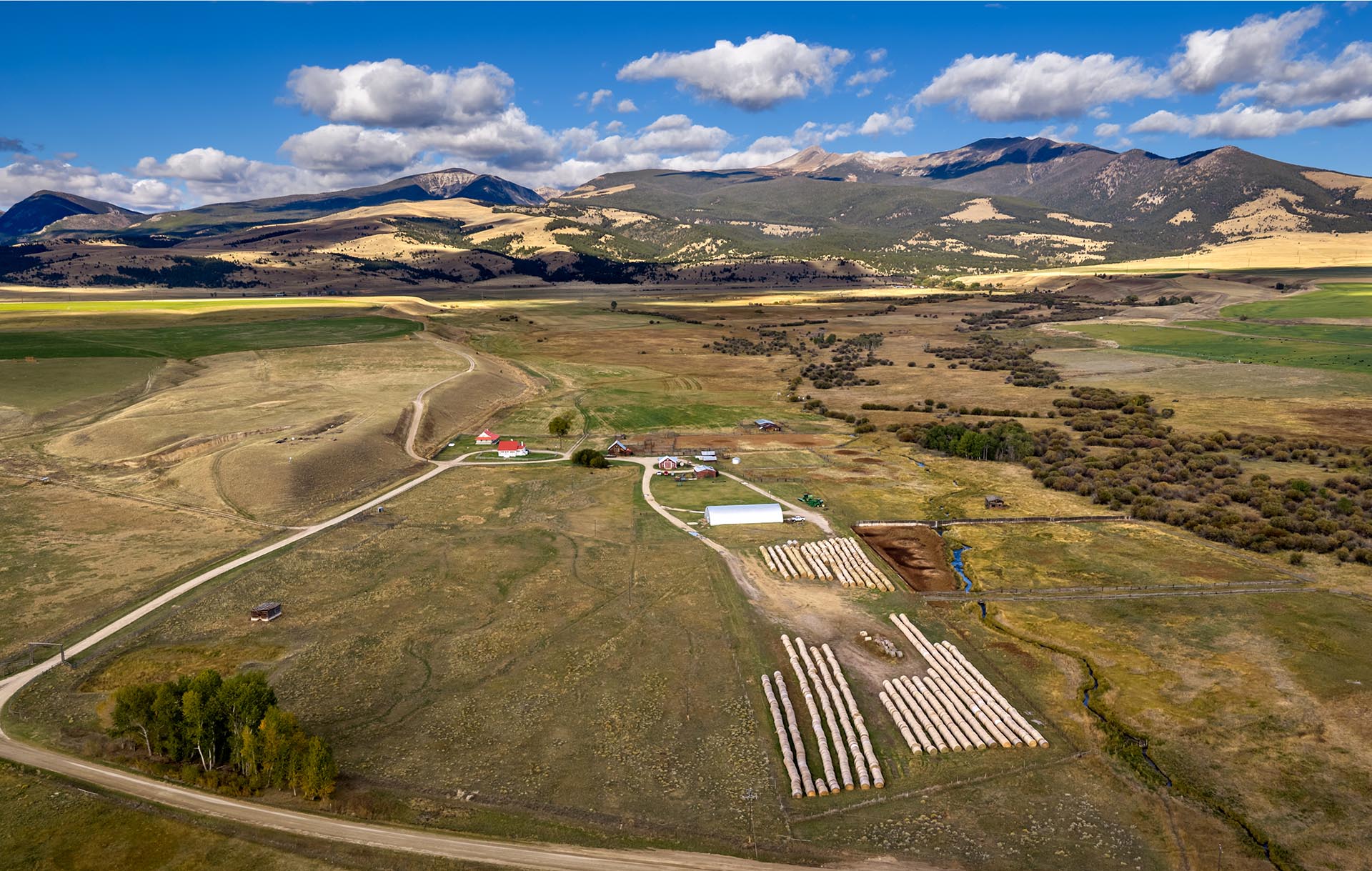 mountain valley farm land montana dempsey lakes cattle ranch