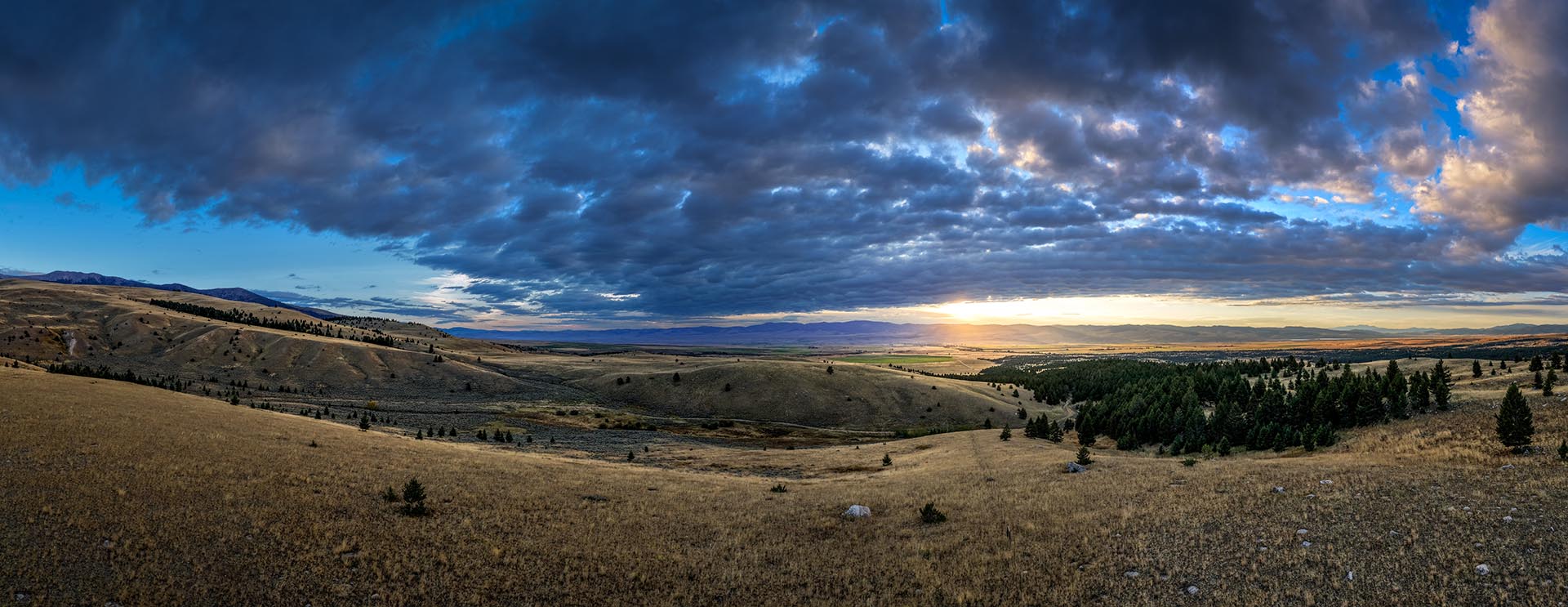 panoramic mountain view land montana dempsey lakes cattle ranch