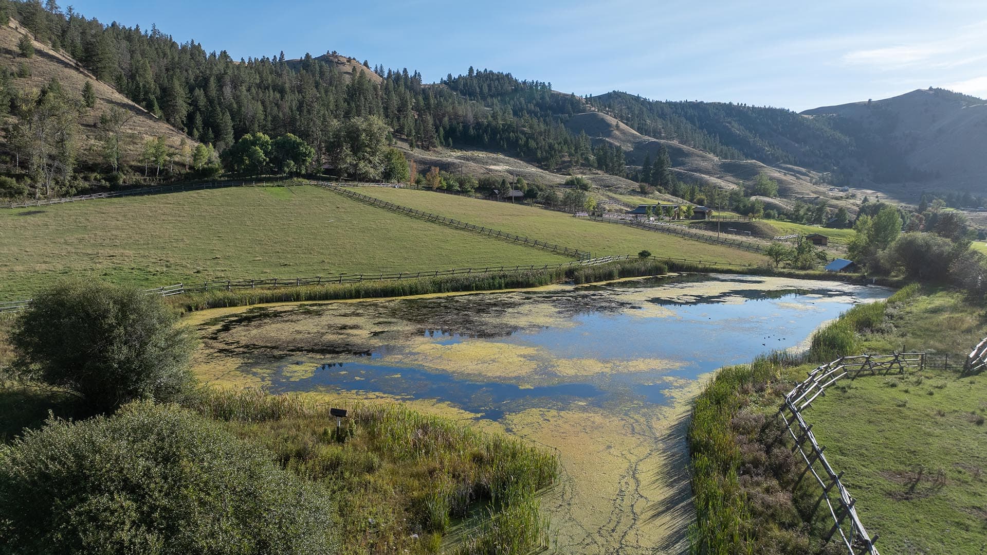 pond idaho north fork meadows