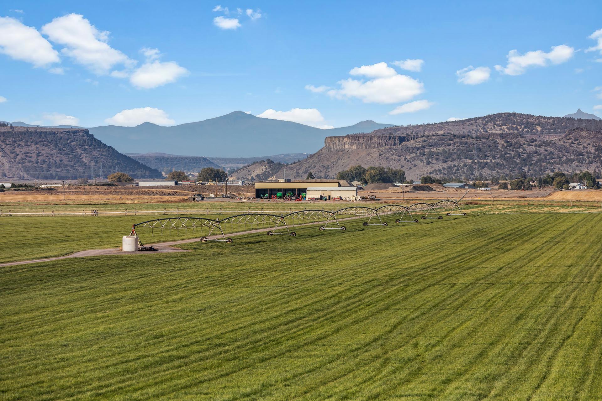 prineville hay and cattle ranch with irrigated land for sale oregon north ochoco valley hay and cattle ranch