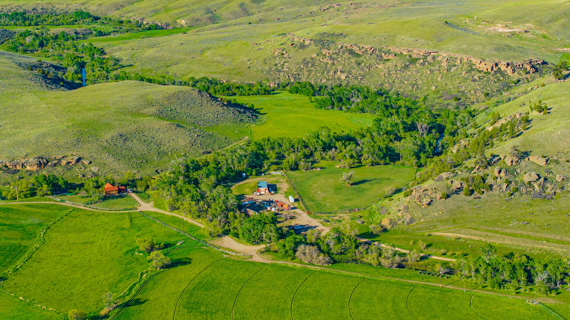 ranch for sale wyoming Creek bend ranch