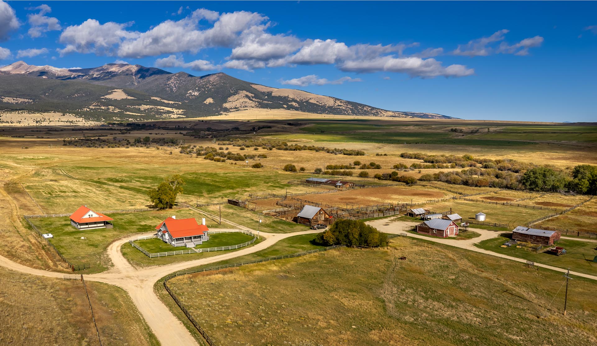 ranch headquarters montana dempsey lakes cattle ranch