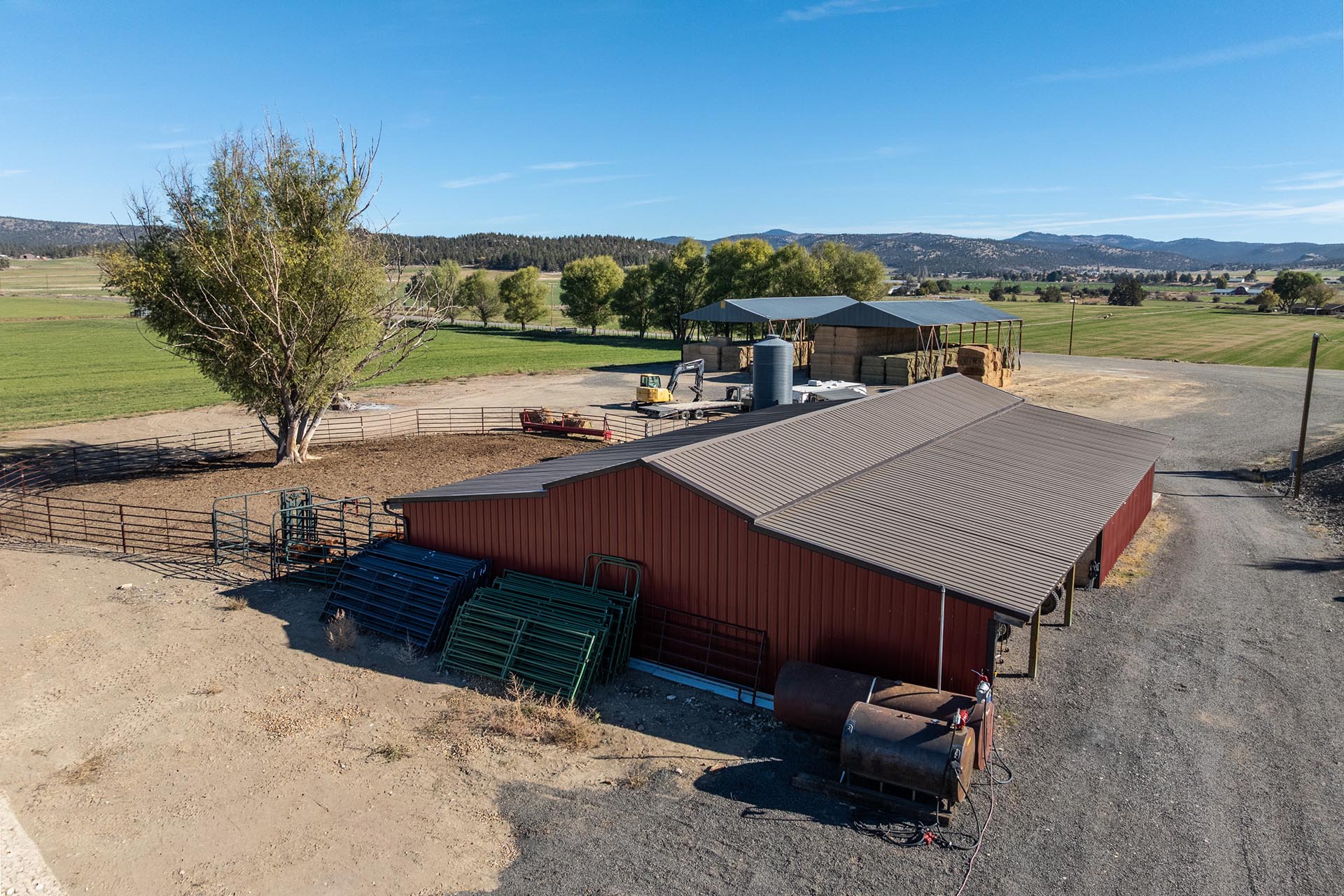 ranch over four hundred acres for sale oregon north ochoco valley hay and cattle ranch