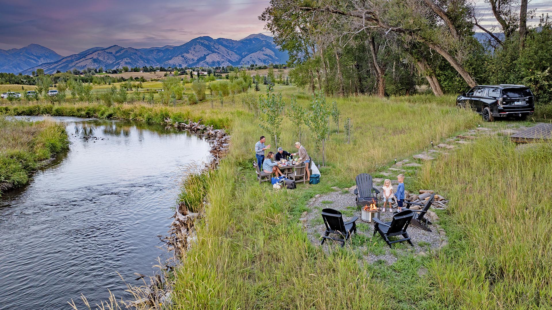 recreational riverfront property for sale montana east gallatin riverbend