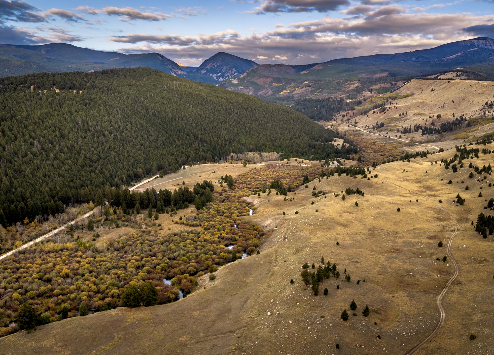 river frontage timbered land montana dempsey lakes cattle ranch