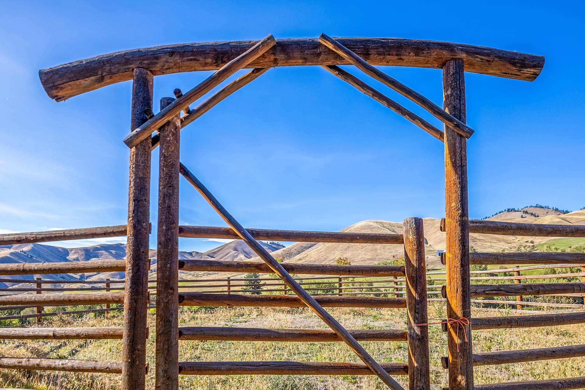round pen Idaho North Fork Meadows