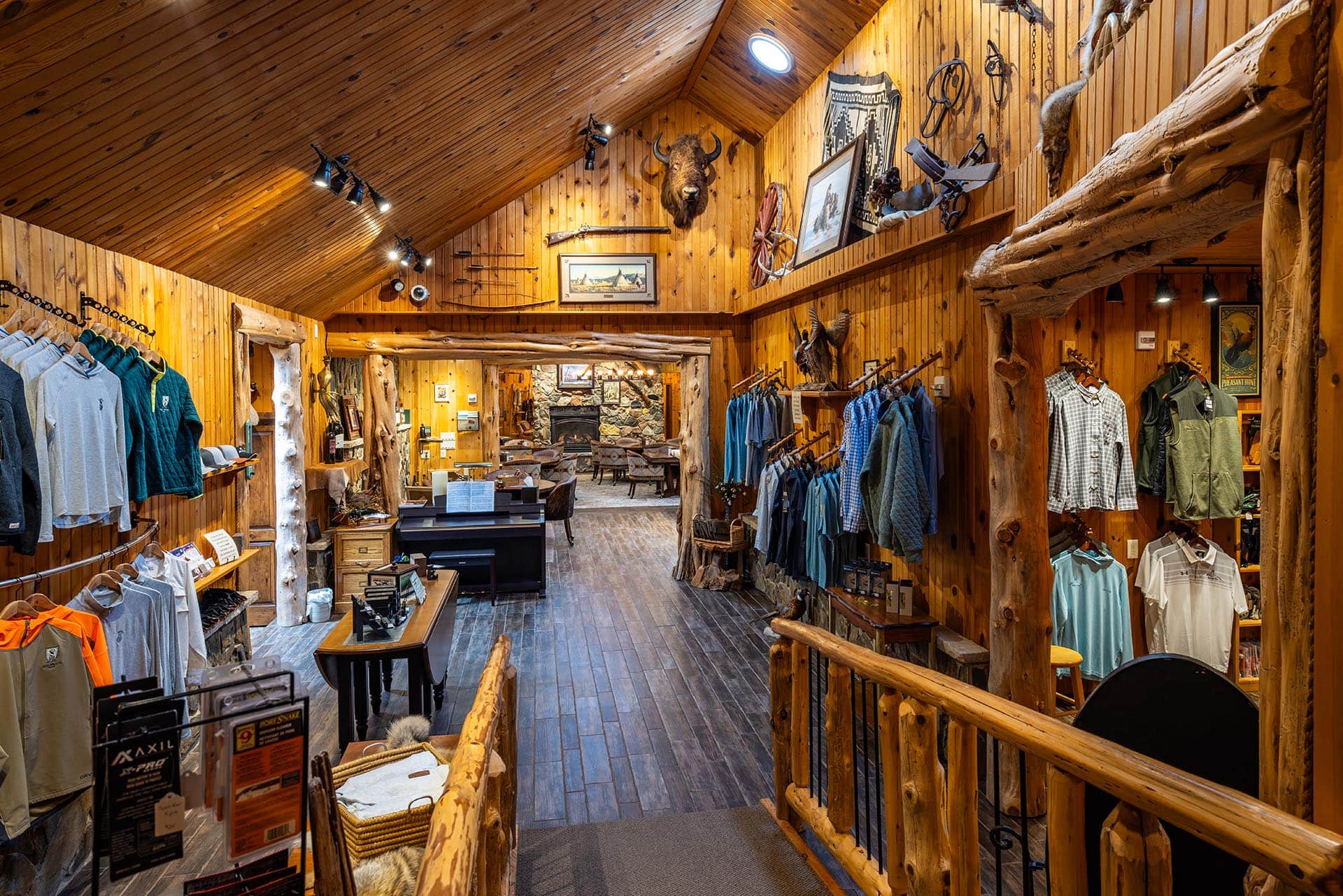 rustic lodge outfitter store south dakota paul nelson farm