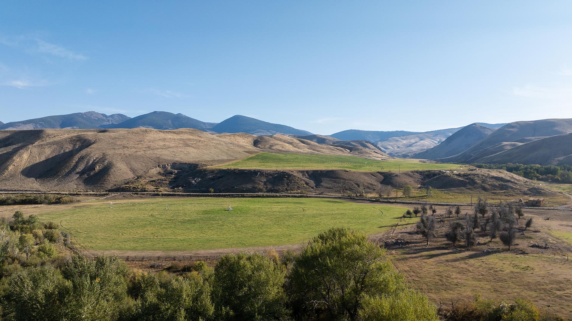 scenic valley farmland idaho jackson corner ranch