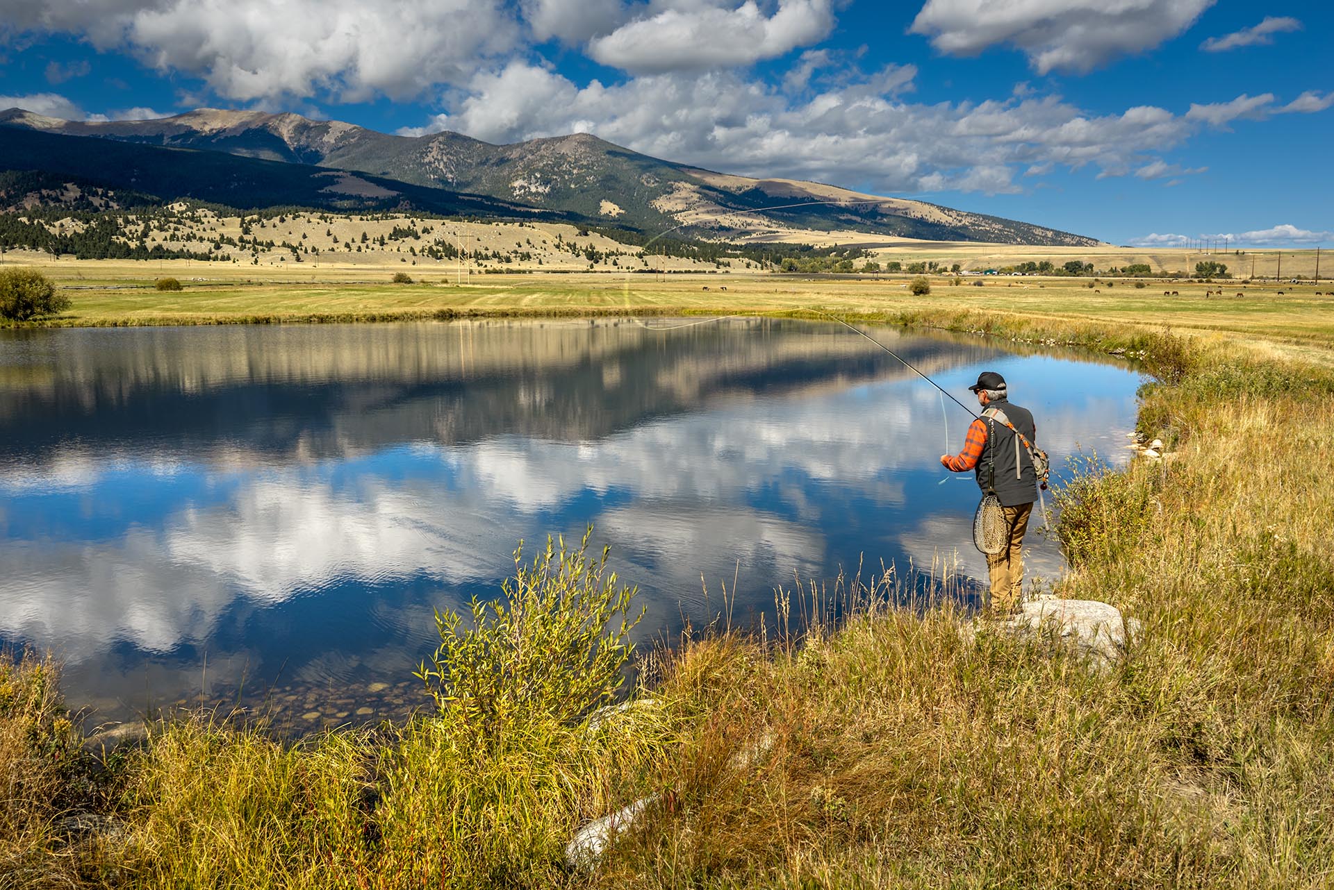 scenic waterfrontage acreage for sale montana dempsey lakes cattle ranch