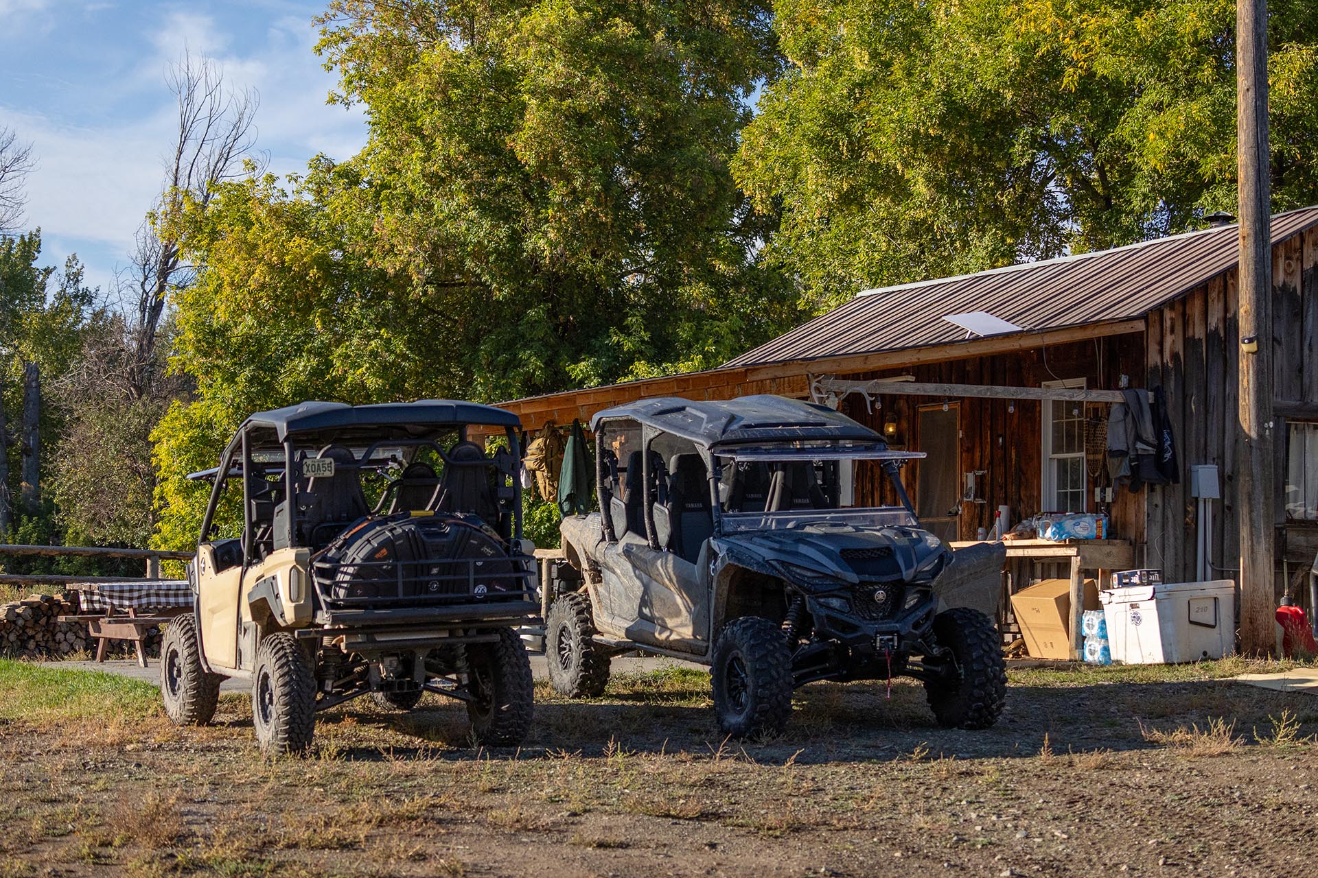 side by sides on the ranch idaho jackson corner ranch