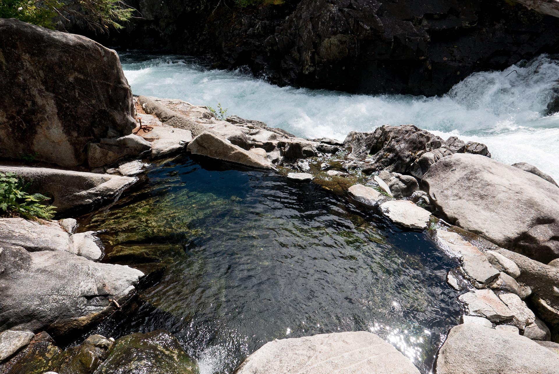warm springs alaska inside passage wilderness enclave