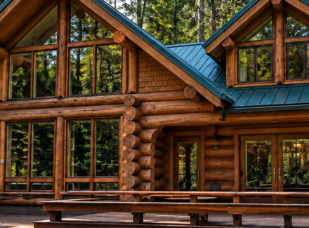 washington handcrafted lodge for sale