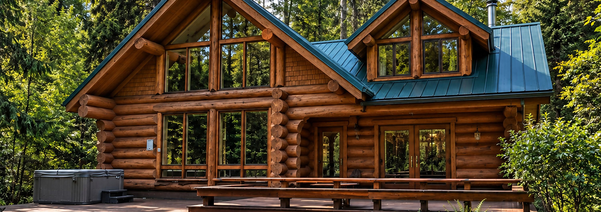 washington handcrafted lodge for sale