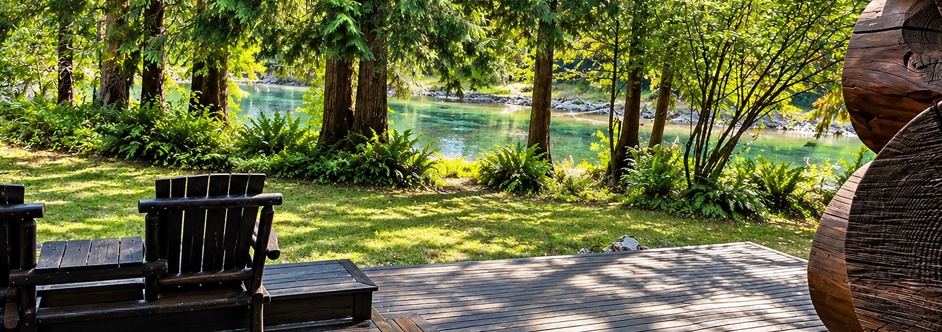 washington riverfront cabin for sale